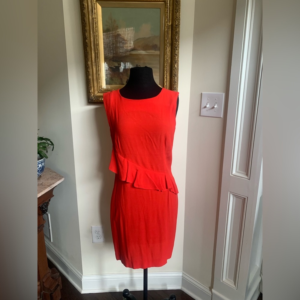 Sandro Ruffle Dress